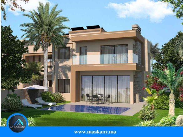 فيلات فاخرة مع حوض سباحة خاص بمراكش